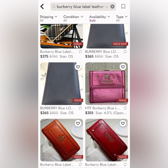 Burberry Blue Label Leather Wallet Lime Green Nova Check Lined Japan Luxury - Picture 4 of 17